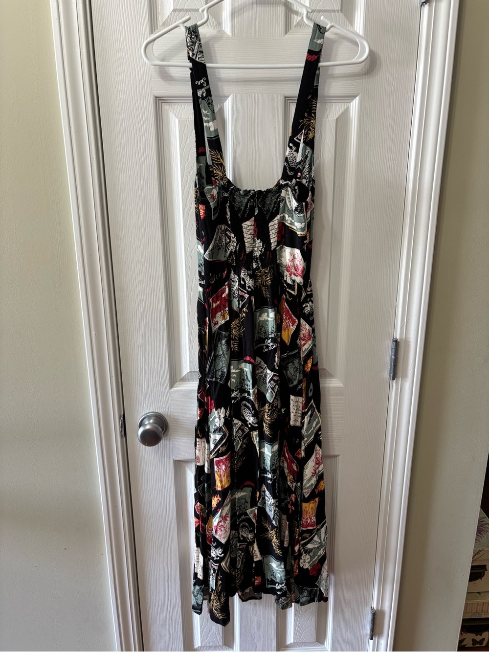 Reformation Brixton Postcard Midi Dress Women’s Size 4 - Picture 9 of 13